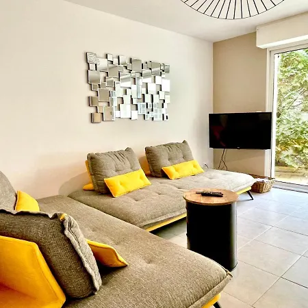 New ! L'Instant - Hypercentre Royan Avec Cour Apartman *